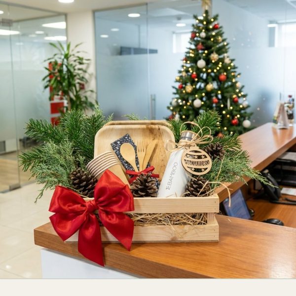 cesta navidad empresa - EBAMBOO